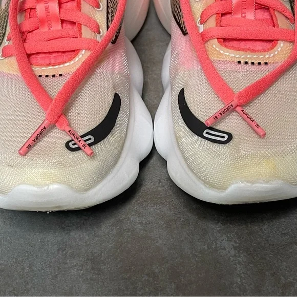 Brooks Aurora-BL Women's Running Shoes Grey/Coral/Black Size 7B - Picture 5 of 16